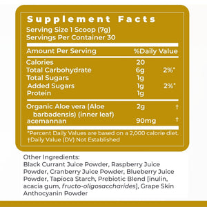 Premier Research Labs Aloe Powder - Aloe Vera Powder, Aloe Vera Drink Mix for Skin and Digestion, Aloe Barbadensis Leaf Extract with Acemannan, Freeze Dried - Mixed Berry, 7.4 Oz (30 Servings) Premier Research LabsBuy Supplements Australia