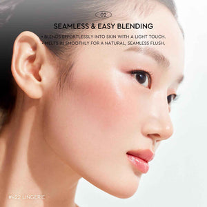HERA Reflection Liquid Blush #360 Cherry Bomb 7.5g – Glass Skin Glow, Hydrating Serum Formula with 70% Skincare Ingredients, Buildable Radiance, Sheer Color, Korean Makeup