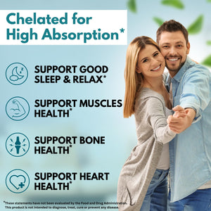 VITBOOST Magnesium Glycinate 500mg - High Absorption Chelated Supplement - Supports Sleep, Muscle Recovery & Heart Health - Non-GMO, Vegan - 120 Capsules - Made in USA VITBOOSTBuy Supplements Australia