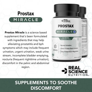 Real Science Nutrition Offers Prostax Miracle: A Natural Supplement for Bladder and Kidney Health, Mens Health Products Real Science NutritionBuy Supplements Australia