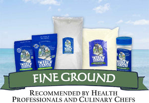 Celtic Sea Salt Fine Ground – Unrefined Mineral Salt, Sustainably Harvested, GMP Certified, Lab Tested – Baking, Cooking, Hydration, Everyday Use – 1 lb Resealable Bag