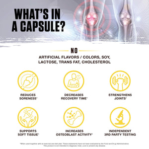 Ambrosia Mwendo - Joint & Ligament Repair | Strengthen Tendons & Increase Soft Tissue Extensibility | Muscle Soreness, & Recovery Time with BioCell Collagen | 90 Veggie Capsules AmbrosiaBuy Supplements Australia