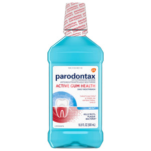 supplement products​Parodontax Active Gum Health Mouthwash, Antiplaque and Antigingivitis Mouthwash, Mint, 16.9 Fl Oz - JerryCherryUSA