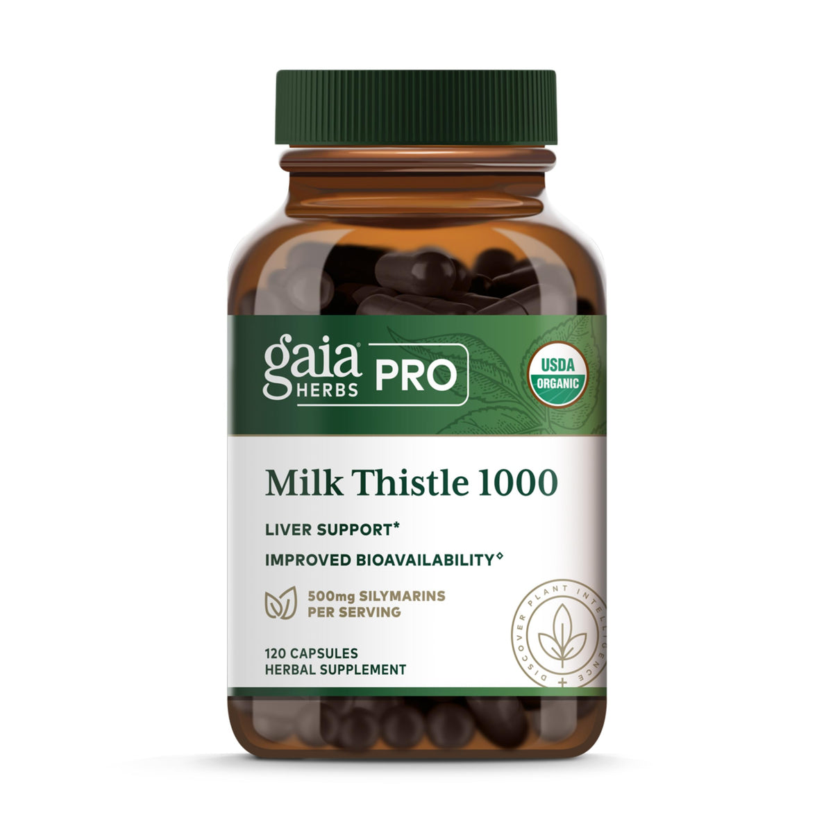 supplement products​GAIA HERBS PRO Milk Thistle 1000 - Liver Health Support Supplement* - Liver Cell Health Supplement* with Silactive Milk Thistle Fruit Extract - JerryCherryUSA