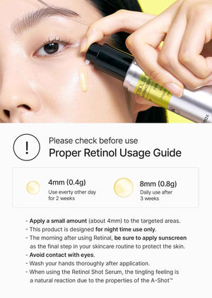 celimax Retinal Booster 15ml + Retinol Serum 30ml, Anti-aging Gifts for Women, Korean Skin Care