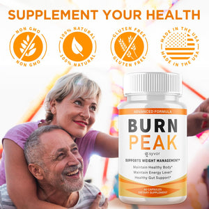 (2 Pack) Burn Peak Capsules, Official Burnpeak Pink Salt Pills with All Natural Ingredients, Advanced BurnPeak Health Supplement with Premium Vitamins for Active Lifestyle Support (120 Capsules) SyvorBuy Supplements Australia