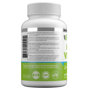 HAYAT Vitamins Vegan Natural Multivitamin, Daily Vitamins with Vitamin A, C, D, E, B1, B2, B3, B6, B12, Biotin, Zinc and More, 2 Month Supply, All Natural HAYAT