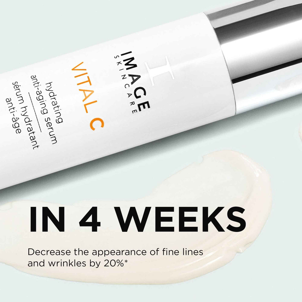 IMAGE Skincare, VITAL C Hydrating Face Serum, with Vitamin C and Hyaluronic Acid, to Brighten, Tone and Smooth Appearance of Wrinkles, 1.7 fl oz