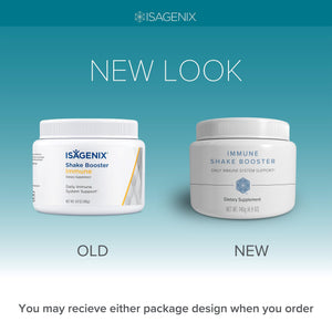 Isagenix Immune Shake Booster - Supports Healthy Immune Function with Wellmune® Beta-Glucans & Mushroom Blend - Unflavored Powder for Easy Mixing - Good Source of Fiber - No Artificial Ingredients Isagenix buy supplements Au