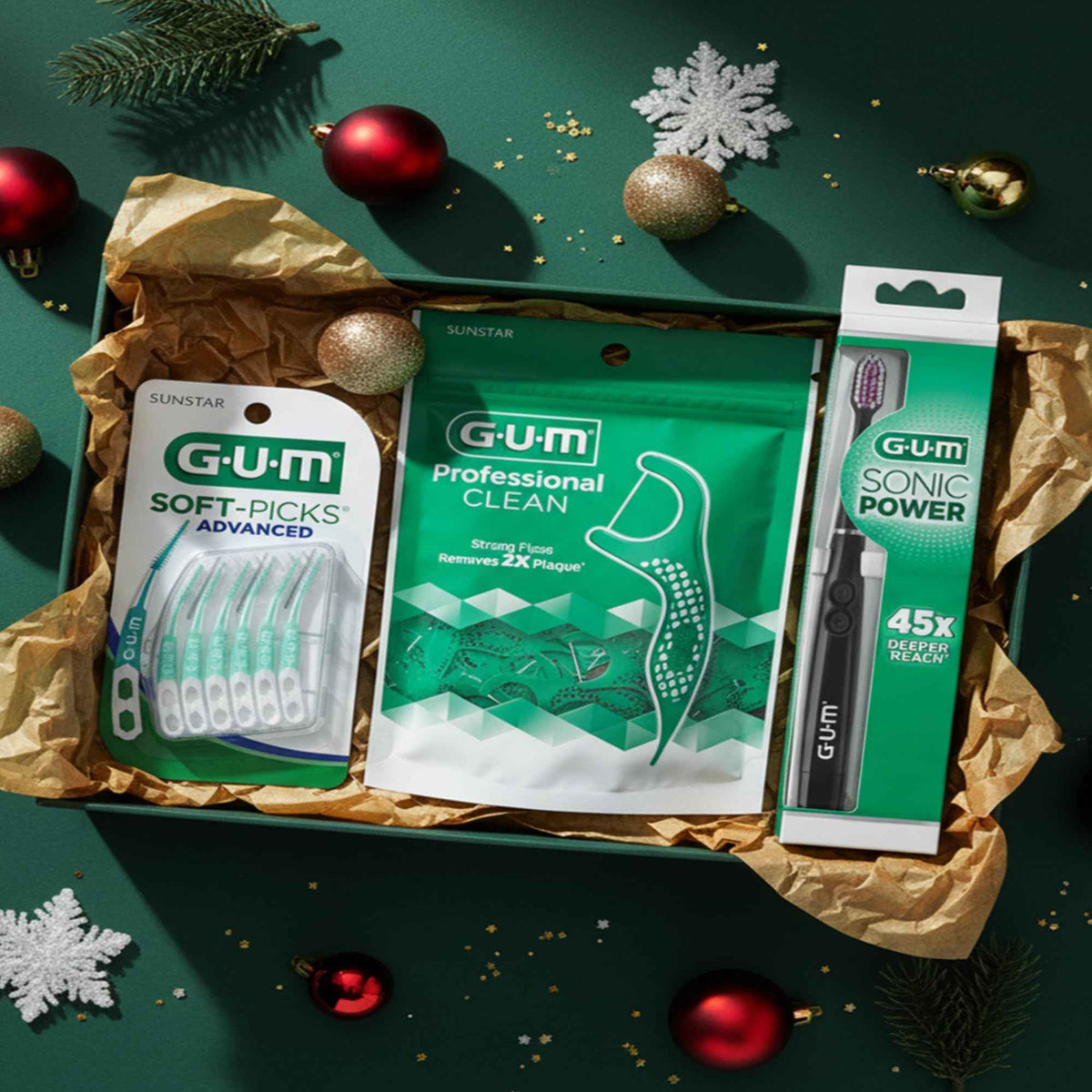 GUM Soft-Picks Advanced – Easy-to-Use Interdental Picks for Plaque Removal & Gum Health with Convenient Carry Case, Dentist Recommended