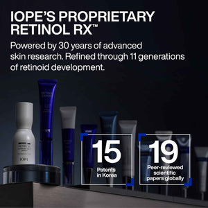 IOPE Expert Retinol RX 1% Super Bounce Serum - Gentle Anti-Aging Face Serum for Beginners - Visibly Firms Skin, Refines Pores, and Smooths Wrinkles - 1.01 fl. oz.
