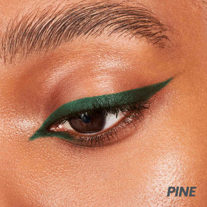 Wonderskin Eyeliner Pencil, 1440 Longwear Green Eyeliner Pencil - Waterproof, Sharpenable & Smudge Proof (Pine)