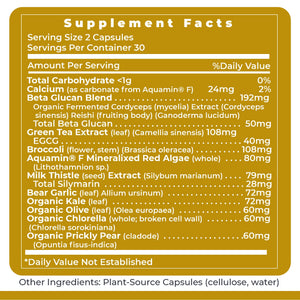 Premier Research Labs Premier Daily One - Super Greens, Vegetable Supplements for Adults with Cruciferous Veggies, Milk Thistle for Liver Support, Phytonutrients, Beta Glucan - 60 Vegetarian Capsules Premier Research LabsBuy Supplements Australia