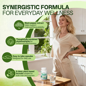 Liposomal Sulforaphane 500mg Supplement from Broccoli Extract with Quercetin, Black Pepper & Vitamin C – Antioxidant, Detox & Cellular Support, Cellular Health Formula for Men & Women, 60 Capsules inGreensBuy Supplements Australia