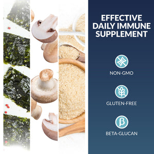 Life Source Basics Immune System Support Activator - High Purity Beta 1,3/1,6 Glucan - Immunity and Vitamin Supplement Non-GMO & Vegan Friendly for Men & Women, Gluten-Free 500 mg - 60 Capsules L LIFE SOURCE BASICSBuy Supplements Australia