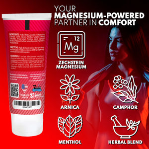 VAL Lombardi Relax Balance Magnesium Lotion | Arnica, Camphor & Menthol | Fast Relief for Joints, Muscles, Back, Shoulders, Feet | Non-Greasy | 5oz VALBuy Supplements Australia