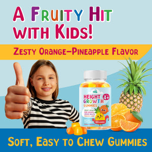 Height Growth Gummies Supplement - Kids Teens Height Increaser Maximizer Grow Taller Vitamins Mood MingleBuy Supplements Australia