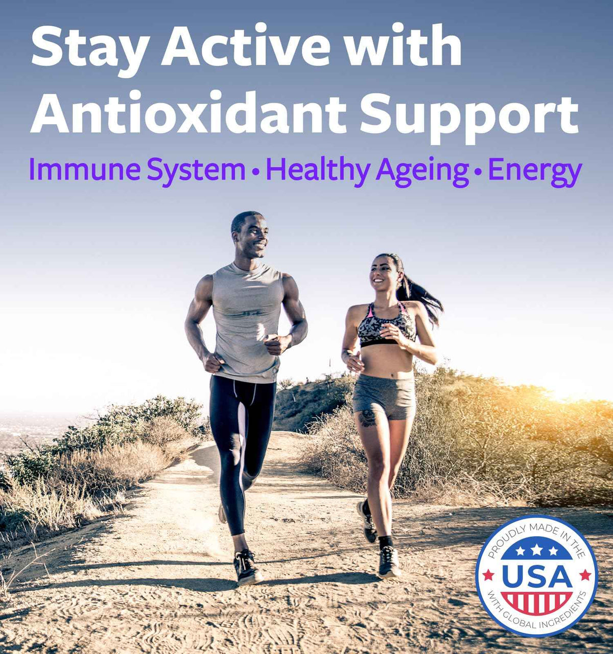 Super Antioxidants Supplement for Women & Men - High Potency Herbal & Fruit Blend with Acai, Goji, Pomegranate, Elderberry & Resveratrol for Skin Care & Immune Support