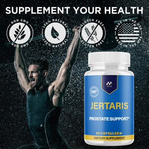 Jertaris Capsules, Official Jertaris Support Pills for men with All Natural Ingredients, Advanced Formula for Optimal Health & Wellness Support with Premium Vitamins for Active Lifestyle (60 Capsules) MJOBuy Supplements Australia